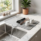 Silicone Dish Drying Mat for Kitchen